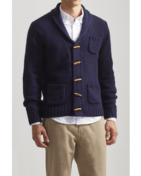 Of All Threads Cable Shawl Neck Cardigan