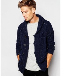 Pepe Jeans Pepe Heritage Shawl Cardigan Kyron Slim Fit Fleck Cable Knit