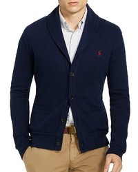 Polo Ralph Lauren Ribbed Cotton Shawl Collar Cardigan Sweater