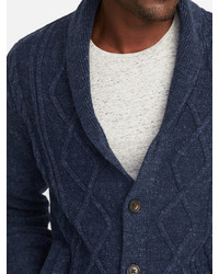 Old Navy Shawl Collar Cable Knit Cardigan For