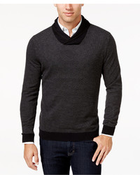 Tasso Elba Big And Tall Shawl Collar Sweater Only At Macys