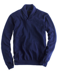 J.Crew Cotton Cashmere Shawl Collar Sweater