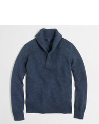 J.Crew Factory Lambswool Shawl Collar Sweater