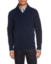Nordstrom Men's Shop Shawl Collar Cashmere Pullover