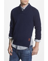 Scotch & Soda Shawl Collar Pullover Sweater