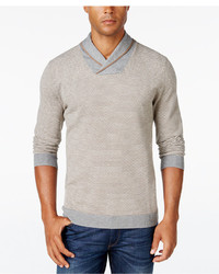 Tasso Elba Shawl Collar Sweater Only At Macys