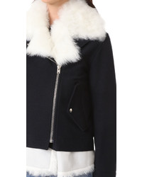 IRO Bells Jacket With Removable Fur Vest