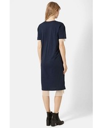 Topshop Boutique Tulle Layered Shift Dress