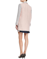 Rebecca Minkoff Lars Shift Dress With Colorblocked Sides