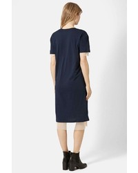 Topshop Tulle Layered Shift Dress