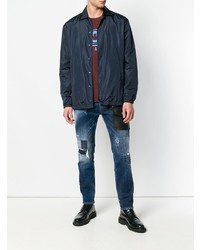 DSQUARED2 Button Bomber Jacket