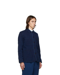 Blue Blue Japan Indigo Sashiko Coverall Jacket