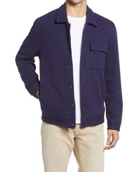 BLANKNYC Midnight Navy Cotton Blend Jacket