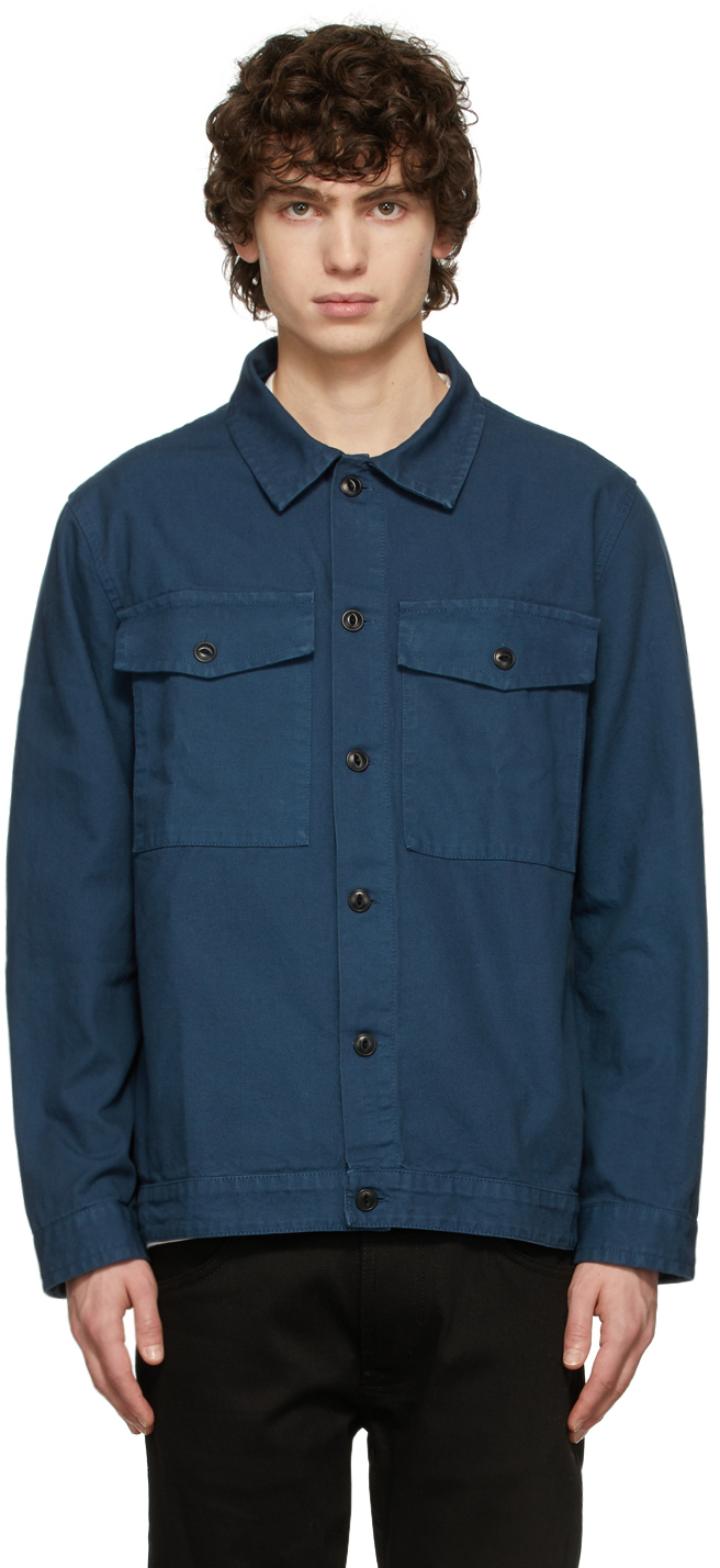 nudie jeans colin utility overshirt