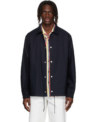 Jil Sander Navy Cotton Jacket