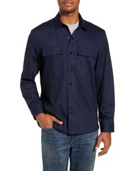 Nordstrom Men's Shop Regular Fit Knit Shirt Jacket