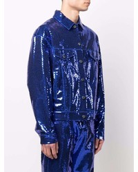 Moschino Sequinned Bomber Jacket