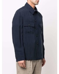 Giorgio Armani Single Breasted Shirt Jacket