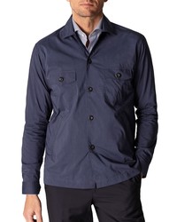 Eton Slim Fit Solid Shirt Jacket