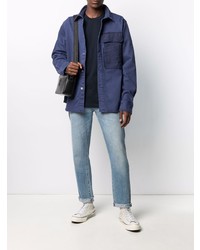 Diesel Stretch Fit Overdyed Overshirt