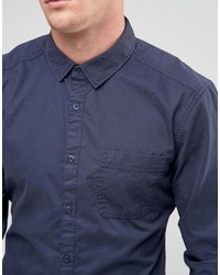 Esprit Brushed Cotton Shirt In Regular Fit