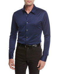 Brioni Cotton Jersey Knit Shirt