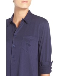 Lauren Ralph Lauren Cotton Modal Sleep Shirt