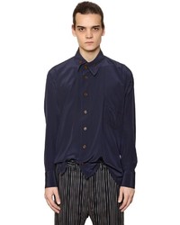 Vivienne Westwood Fluid Viscose Shirt W Asymmetric Collar