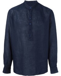 Giorgio Armani Band Collar Shirt