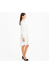 J.Crew Belted Shirtdress In Colorblock