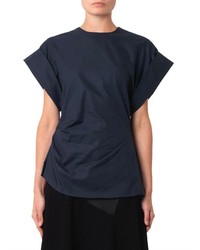 J.W.Anderson Jw Anderson Gathered Side Cotton Blouse