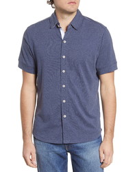 The Normal Brand Active Puremeso Short Sleeve Button Up Shirt