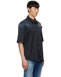 Diesel Black Cotton Shirt