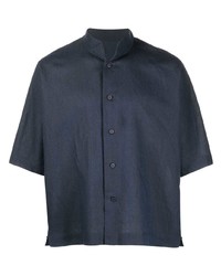 Homme Plissé Issey Miyake Button Up Short Sleeved Shirt