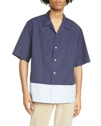 Barena Venezia Camicia Levante Short Sleeve Button Up Shirt