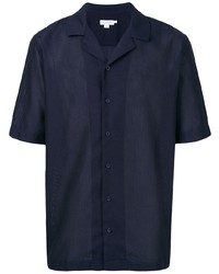 Sunspel Camp Collar Short Sleeve Shirt