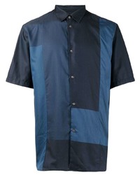 Emporio Armani Colour Block Short Sleeve Shirt