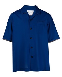 Sacai Layered Detail Short Sleeve Shirt