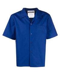 Moschino Logo Print Short Sleeve Shirt