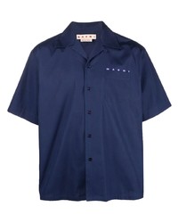 Marni Logo Print Short Sleeve Shirt