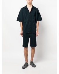 Homme Plissé Issey Miyake Micro Pleated Short Sleeved Shirt