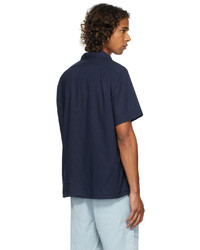 Polo Ralph Lauren Navy Classic Fit Camp Short Sleeve Shirt
