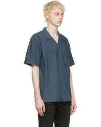 Frame Navy Cotton Shirt