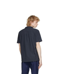 Hugo Navy Esad Oversize Short Sleeve Shirt