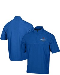 Under Armour Royal Kentucky Derby Icon Logo Quarter Zip Wind Shirt At Nordstrom