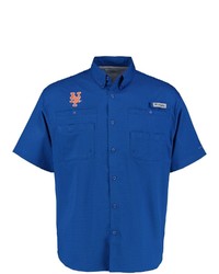 Columbia Royal New York Mets Tamiami Shirt