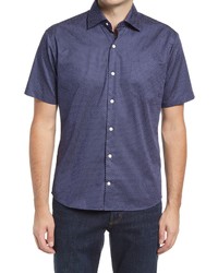 Peter Millar Short Sleeve Button Up Shirt