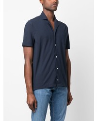 Zanone Short Sleeve Cotton Shirt