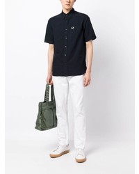 Fred Perry Short Sleeve Cotton Shirt