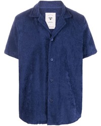 OAS Company Terry Towelled Cotton Shirt